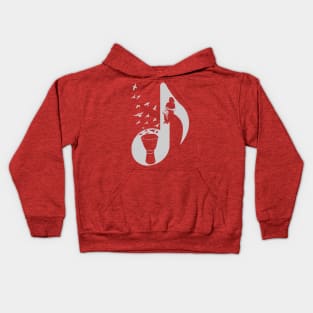 Musical - Djembe Kids Hoodie